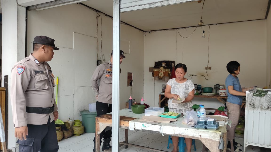 Kegiatan patroli Colling System Sat Binmas Polres Karangasem