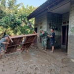 Sinergi TNI-Polri di Jembrana: Percepat Pemulihan Pemukiman Warga Terdampak Banjir