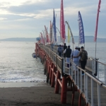 Pastikan Situasi Pelabuhan Kondusif, Babinsa Kampung Kusamba Patroli Di Pelabuhan The Angkal Fast Cruise