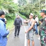 Wujud Kepedulian Terhadap Rakyat, Dandim 1609/Buleleng Tinjau Infrastruktur Lumpuh di Desa Bongancina