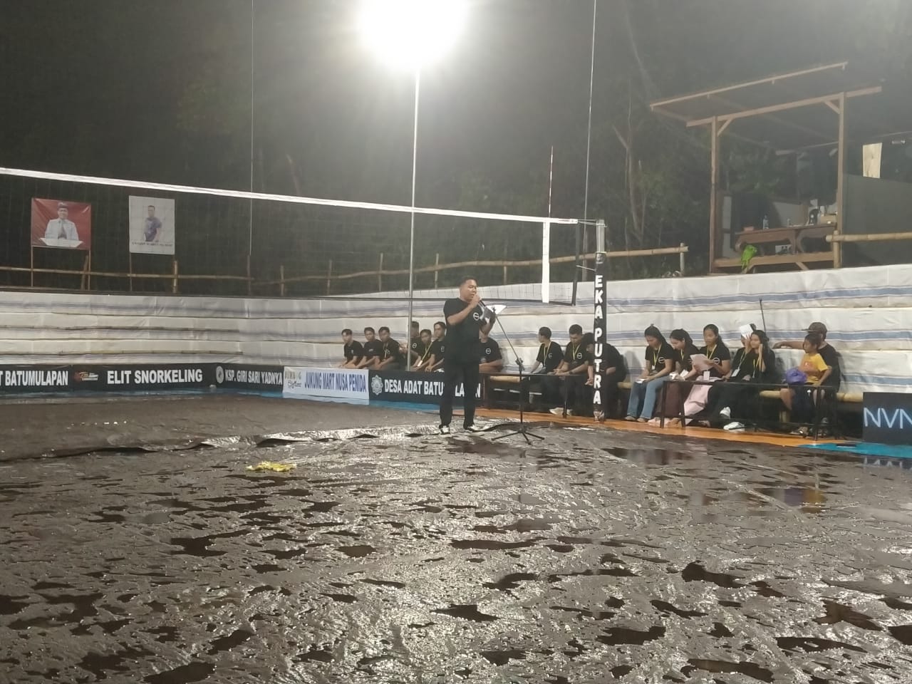 Babinsa dan Bhabinkamtibmas Kawal Khusyuknya Isra Mi’raj 1447 H di Kampung Kajanan