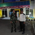 Anggota Koramil 1607-01/Sumbawa Laksanakan Patroli Rutin Jaga Kamtibmas