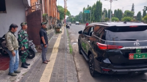 Silahturahmi Perkuat Sinergi, Danrem 163/WSA Kunjungi Di Puri Agung Klungkung