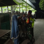 Koramil 1607-04/Alas Rutin Gelar Patroli Malam Jaga Kondusifitas Wilayah