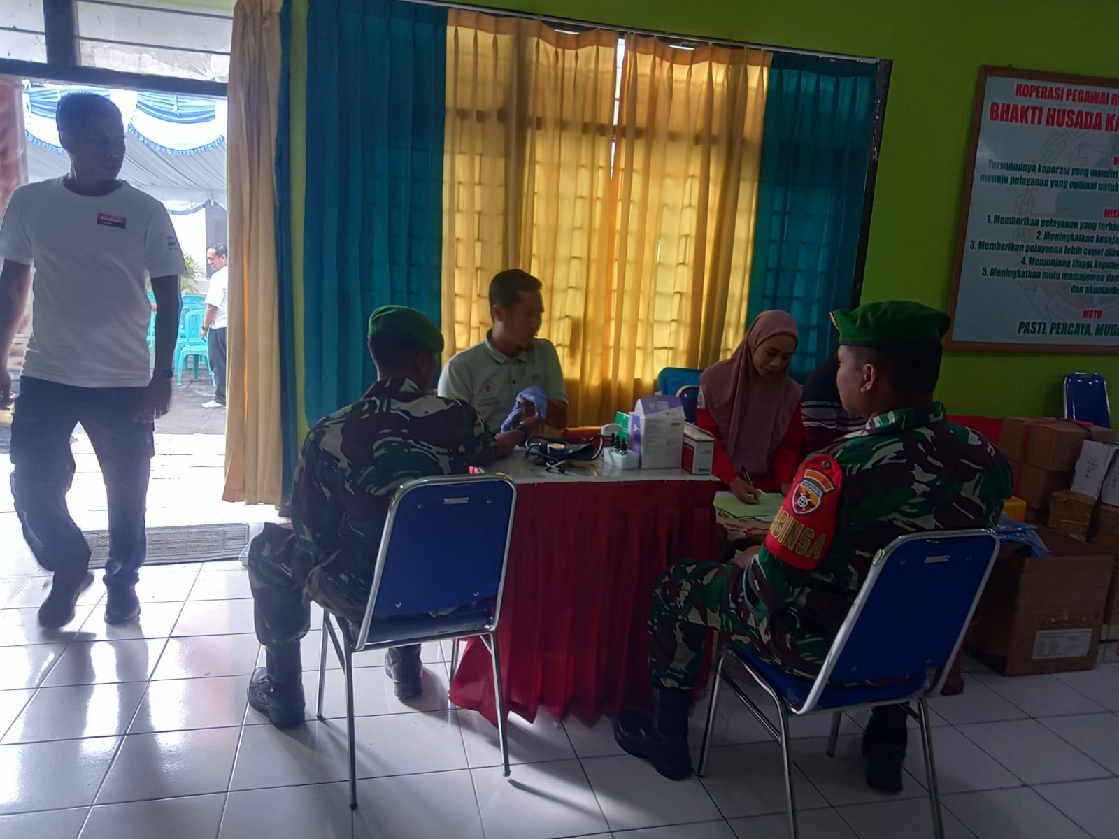 ‎Kodim 1607/Sumbawa Perkuat Kepedulian Kemanusiaan melalui Donor Darah