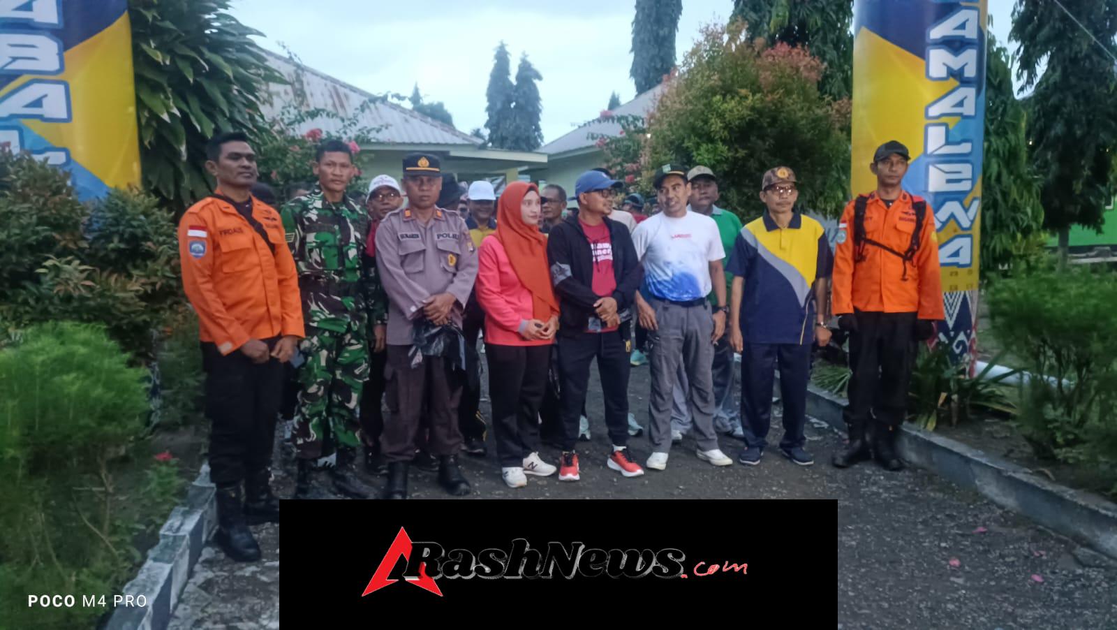 Charity Run dan Aksi Sosial HUT Sumbawa ke-67 Berlangsung Aman di Bawah Pengamanan Koramil Alas