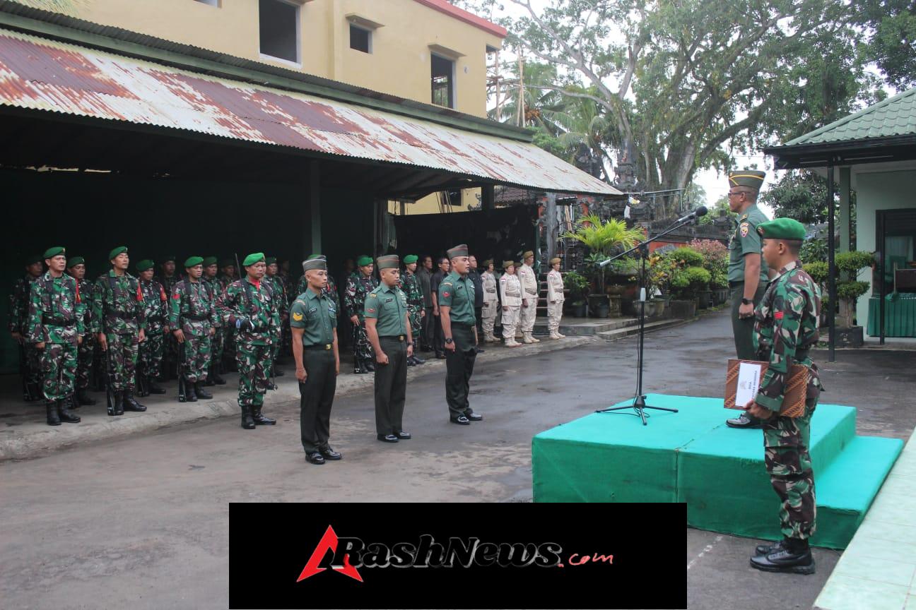 Kodim Tabanan Tegaskan Dukungan Program Pemerintah dalam Upacara Rutin Hari Senin