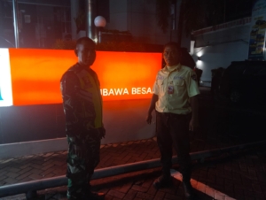 ‎ ‎Patroli Malam di Objek Vital, Wujudkan Rasa Aman Masyarakat ‎