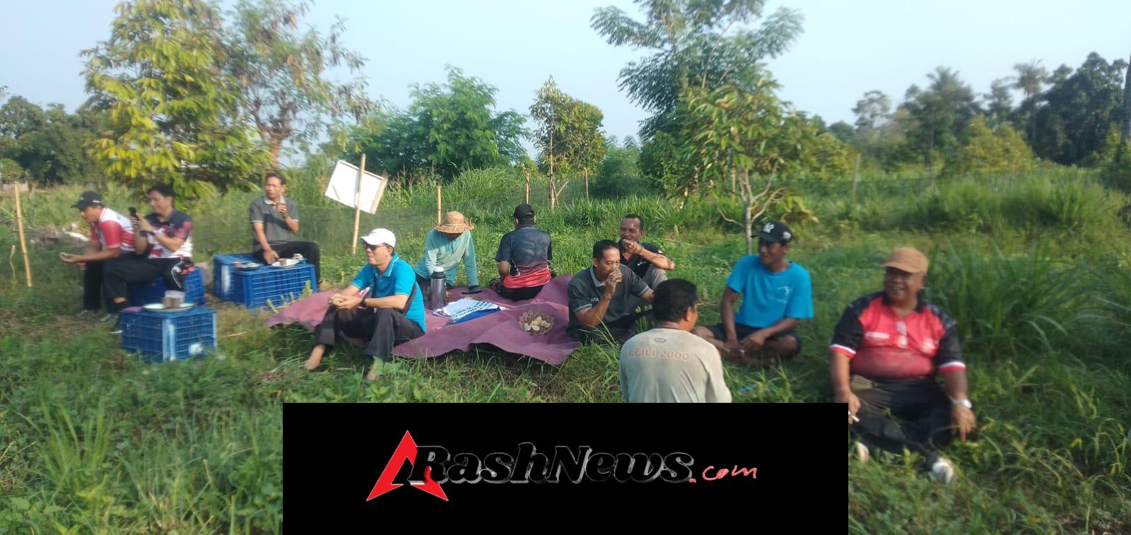 Tingkatkan Stok Pangan Desa, Babinsa dan Perangkat Desa Gerokgak Turun Langsung Panen Bawang Merah