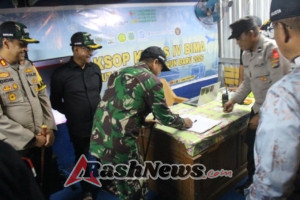 Patroli Bersama FKPD Kota Bima Amankan Malam Pergantian Tahun 2025