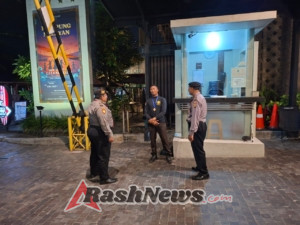 Unit Pam Wisata Polresta Denpasar Intensifkan Patroli di Kawasan Beachwalk dan Hotel Mercure Kuta