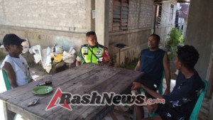 Kehadiran Babinsa di Desa Liselande Disambut Antusias, Masyarakat Diajak Waspada Cuaca Ekstrem