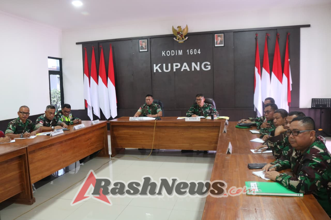 Kodim 1604 Kupang Siap Dukung Kunjungan KASAD