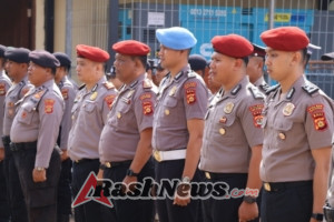 Polres Bandara Ngurah Rai Gelar Upacara Kenaikan Pangkat Periode 1 Januari 2026