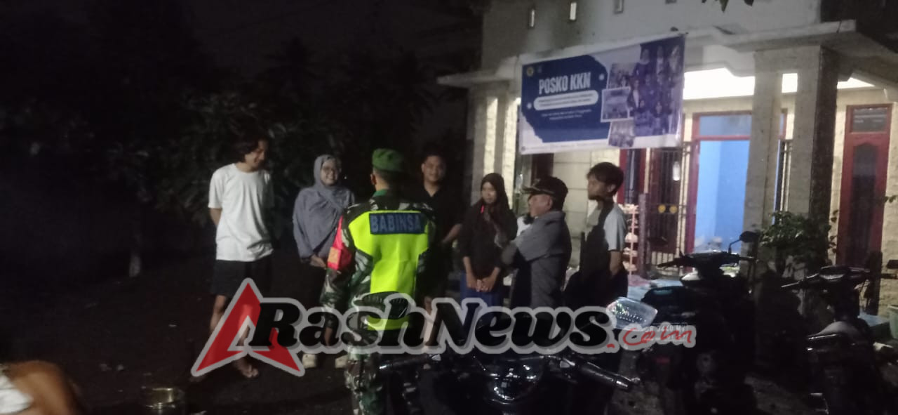 ‎Patroli Kongkow-kongkow, Babinsa Aik Dewa Perkuat Keamanan Wilayah