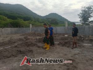 Serda Mursaha Dampingi Kunjungan Kerja Kasdim 1628/Sumbawa Barat di Wilayah Binaan