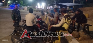 TNI Hadir di Tengah Masyarakat, Patroli Malam Koramil Poto Tano Berjalan Aman