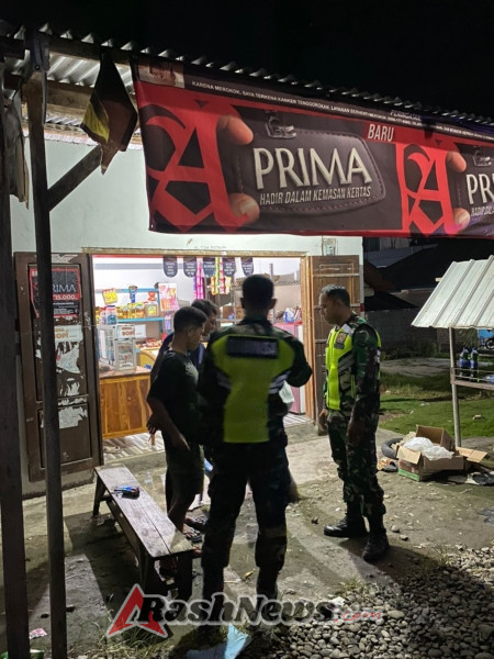 Empat Personel Koramil Lembor Sisir Wilayah, Beri Rasa Aman bagi Warga