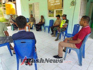 Pemantauan Wilayah dan Silaturahmi, Babinsa Ende Tingkatkan Keamanan Desa Raburia