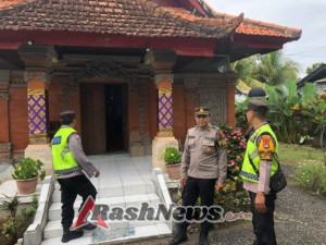 Polsek Kerambitan Atensi Ibadah Missa Mingguan Jemaat Suluh Kasih