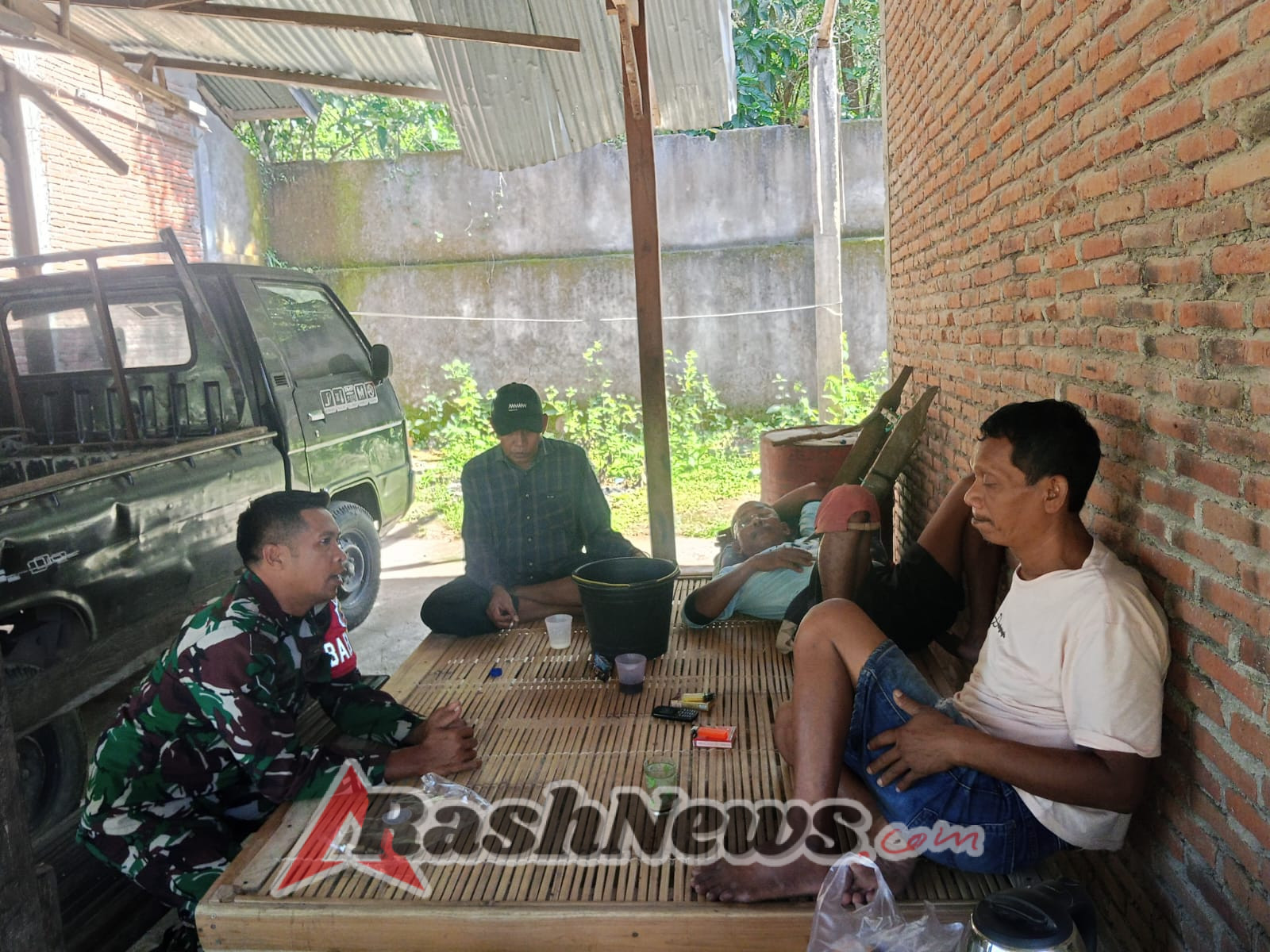 Serda Sukardin Laksanakan Komsos untuk Jaga Kondusivitas Desa Belo