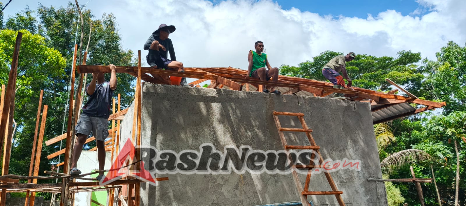 Kodim Kupang Tunjukkan Dedikasi Rehab Koramil Batakte