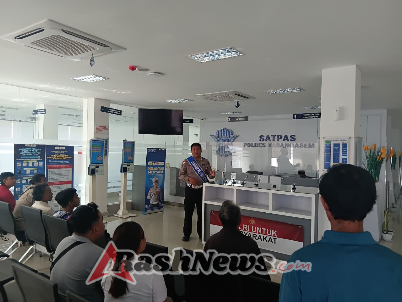 Satlantas Polres Karangasem Tingkatkan Pelayanan SIM dan Edukasi Pengendara untuk Cegah Laka Lantas