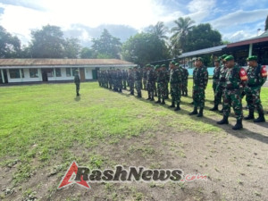 Apel Pengecekan Kodim 1603/Sikka Berlangsung Tertib dan Lancar