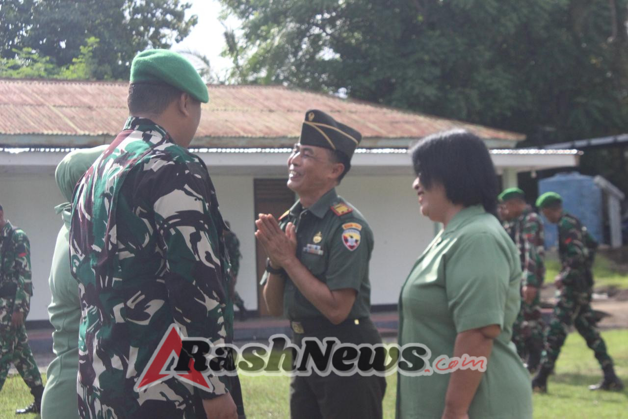 Kodim 1603/Sikka Gelar Korps Raport Purna Tugas secara Khidmat dan Tertib