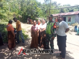 Melalui Komsos dan Pamwil, Babinsa Ende Timur Wujudkan Wilayah Aman dan Kondusif