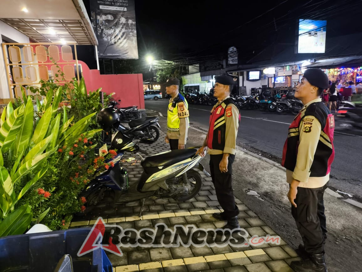 Cegah Gangguan Kamtibmas, Polsek Denpasar Selatan Intensifkan KRYD dan Patroli Malam