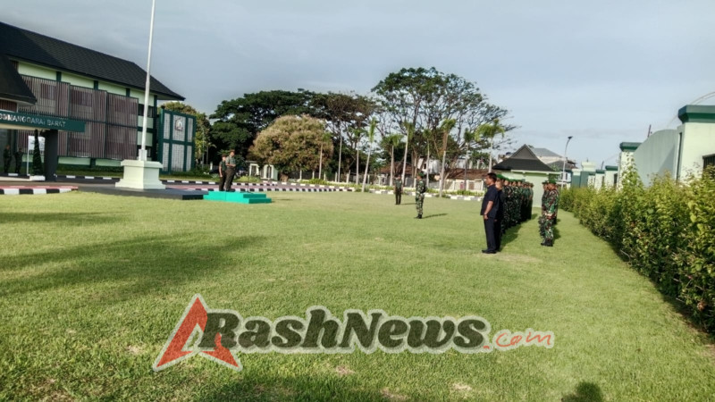 Tingkatkan Semangat Patriotisme, Kodim 1630/Manggarai Barat Gelar Upacara Bendera Rutin