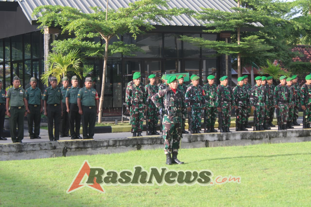 Kodim 1608/Bima Gelar Upacara Bendera Mingguan Awal Tahun 2026