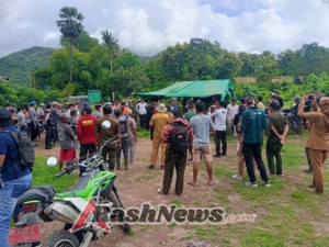 TNI Koramil 05 Jereweh Kawal Peninjauan dan Penutupan Tambang Ilegal di Desa Belo
