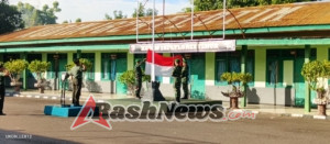Upacara Bendera Senin Pagi di Kodim 1624/Flotim Berlangsung Khidmat