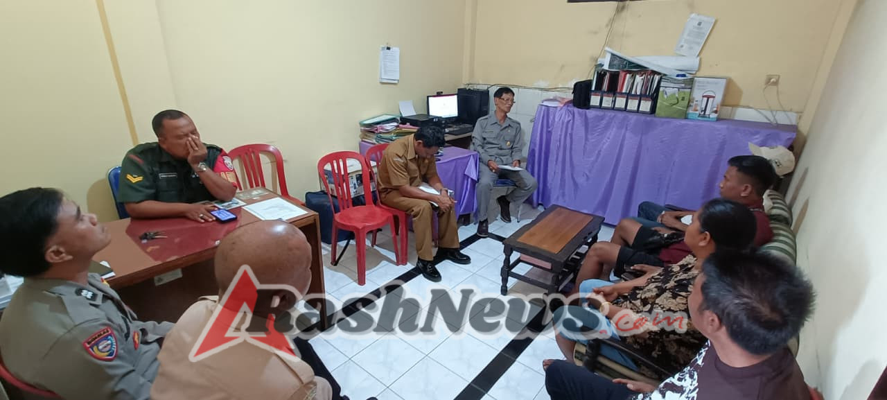 Sinergi TNI–Polri dan Aparat Desa Bubunan Jaga Kondusivitas Lewat Mediasi Warga