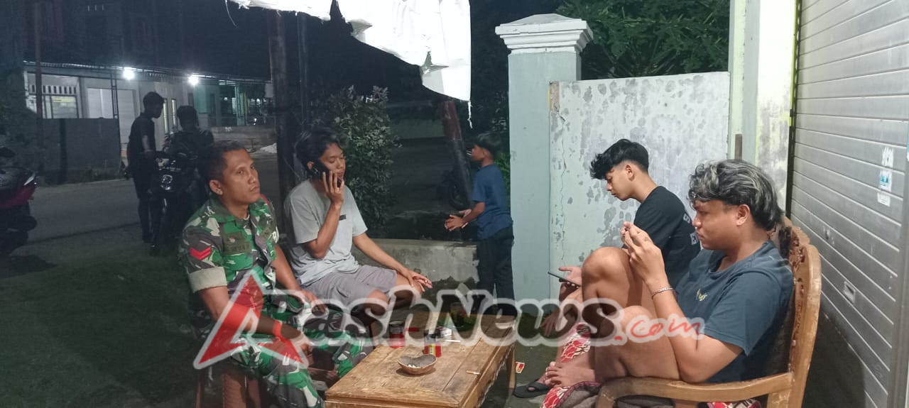 Ciptakan Rasa Aman, Koramil Sekongkang Intensifkan Patroli Wilayah Binaan