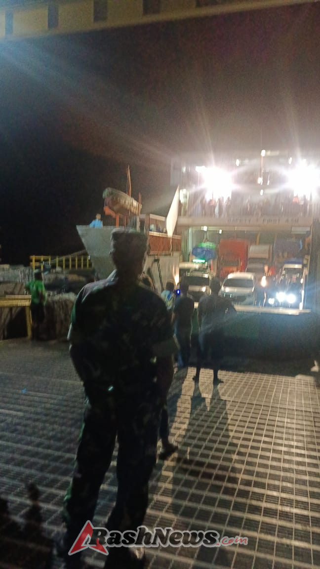 Bongkar Muat KMP Garda Maritim 3 di Pantai Baru Berlangsung Tertib dan Lancar