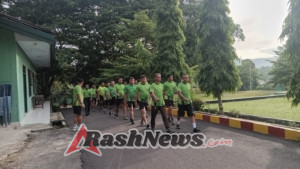 Bangun Kedisiplinan dan Kekompakan, Kodim 1614/Dompu Gelar Apel Pagi