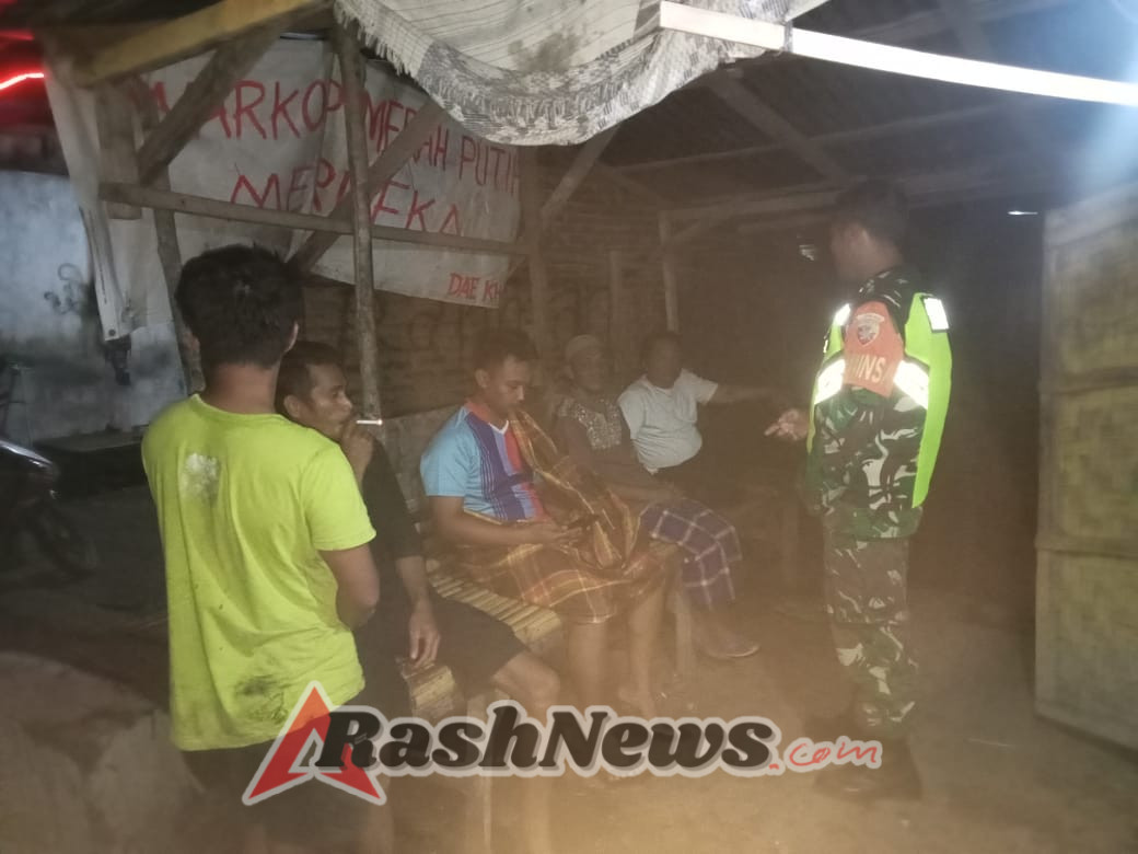 Babinsa Desa Dena Ajak Orang Tua Kontrol Aktivitas Malam Anak-anak