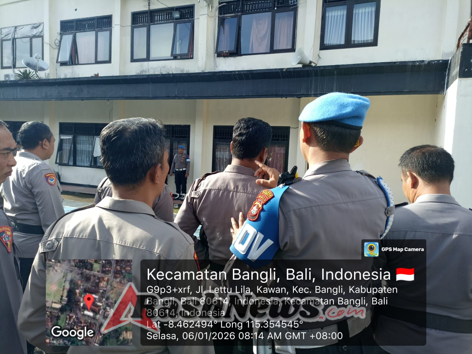 Sipropam Polres Bangli Laksanakan Gaktibplin Personel