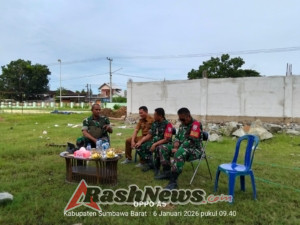 Dandim 1628/Sumbawa Barat Hadiri Vicon Bersama Pangdam IX/Udayana Terkait KDKMP
