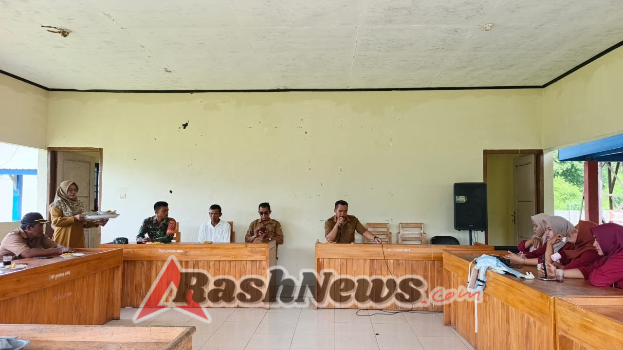 Babinsa Benete Ikut Rembuk Stunting, Wujud Kepedulian TNI terhadap Kesehatan Masyarakat