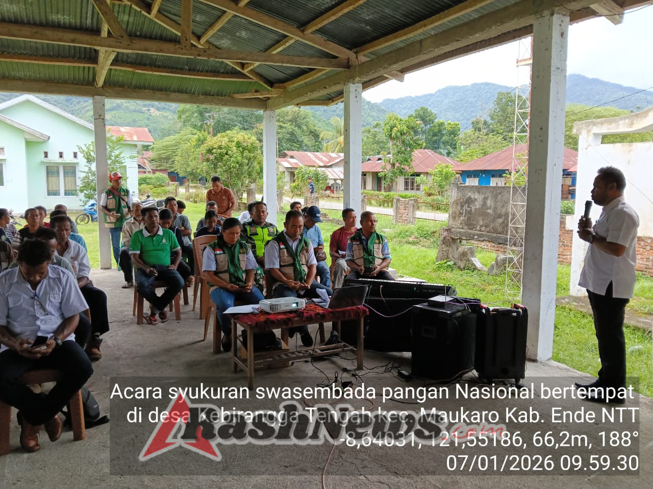 Dukung Proyek Strategis Nasional, Babinsa Turun Langsung Amankan Lokasi K-SIGN