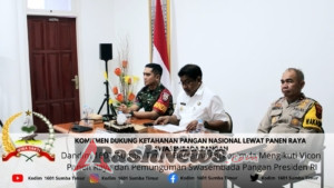 Panen Raya Nasional, Presiden Prabowo Tekankan Swasembada Pangan Melalui Vicon Bersama Forkopimda