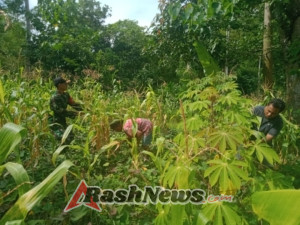 Jalin Kebersamaan, Babinsa Koramil 01/Loli Aktif Komsos di Wilayah Binaan