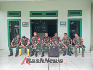 Babinsa Sekongkang Hadiri Pengumuman Keberhasilan Swasembada Pangan Nasional Tahun 2026