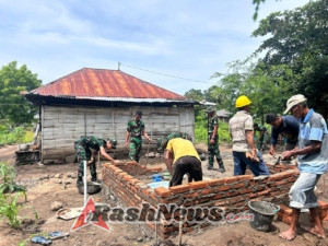TNI-Polri dan Pemda Bersinergi Wujudkan Lingkungan Sehat Lewat Pembangunan MCK di Nagekeo