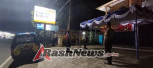 Jaga Kondusivitas Wilayah, Patroli Subuh Samapta Polsek Abiansemal Sisir Jalur Sepi & Kawasan Perbankan