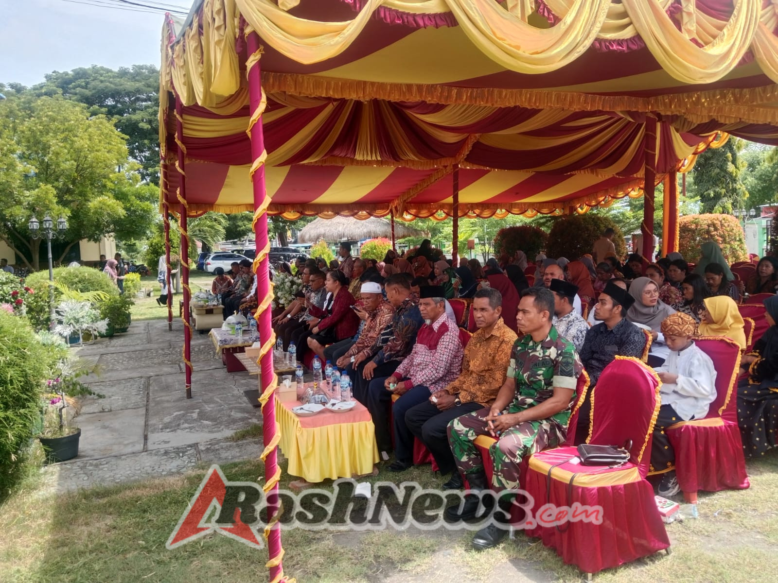 Serka Irwan Wakili Koramil Aesesa pada Hari Amal Bhakti Kementerian Agama